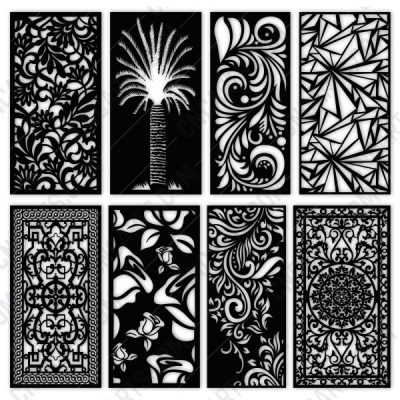 Panels Patterns Decorative DXF SVG CDR EPS PNG AI P005 - CNC ARTS ...