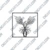 Phoenix DXF File for CNC Cutting