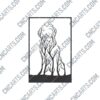 Golden Retriever DXF File for CNC Cutting